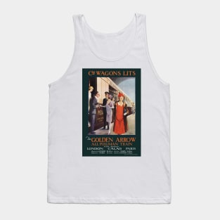 The Golden Arrow Vintage Poster 1925 Tank Top